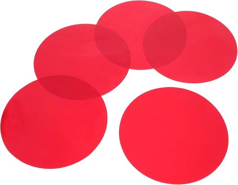 CLISPEED 5pcs Light Diffuser Film, Self-adhesive Tint Gel Sheets for Lamps, Color Changing Filters for Home Lighting, Bedroom And Living Room Ambient Decor in Saudi Arabia