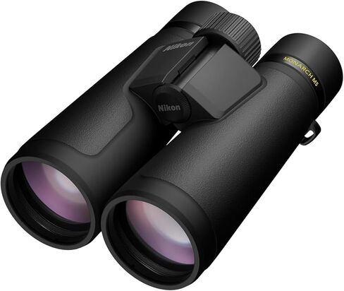 Nikon Monarch M5 10X50 Binoculars (Black) Bundle with Hard Carry Case, Cleaning Cloth and Pen (4 Items) in Saudi Arabia
