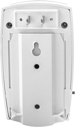 QWORK Power Failure Alarm, 118 db Loud Siren with LED Light, 110V to 220V, Off/On Alert in Saudi Arabia