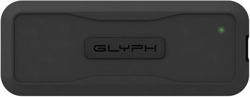 Glyph Technologies Atom EV 1 تيرابايت USB 3.2 Gen 2 Type-C SSD خارجي محمول، أسود in Saudi Arabia