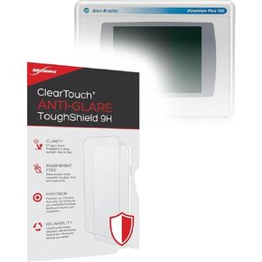 واقي شاشة BoxWave متوافق مع Allen Bradley PanelView Plus 6 700 - ClearTouch مضاد للوهج ToughShield 9H (عبوتان)، واقي شاشة مرن متين مضاد للوهج 9H in Kuwait