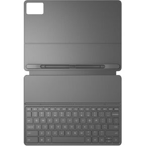 Lenovo Folio Keyboard for Idea Tab Plus, Magnetic Tablet Keyboard Case with Pogo Pin Connection & Built in Pen Holder, Slim Lightweight PU Leather Cover, Luna Grey in Kuwait