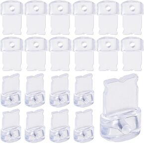 SUNNYCLUE 1 Box 50pcs Phone Dust Plug Antidust Plug Cover Plastic Clear Transparent Mobile Phone Dustproof Protector Charging Ports Dust Protection Covers for Cellphone Laptops Earphone Accessories in Saudi Arabia