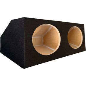 Dual 6x9 Angle Wedge Sealed Speaker Box Enclosure- Black 6.9" in Saudi Arabia
