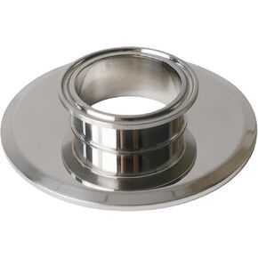 Stainless Steel End Cap Reducer Tri Clamp Sanitary Fittings (2 inch to 4 inch Tri Clamp) in Saudi Arabia