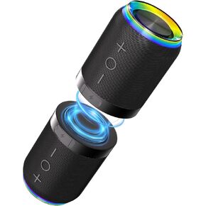 2 in 1 Magnetic Splittable Bluetooth Speaker, Portable Waterproof Split Wireless Speaker Bluetooth V5.4 with 20W Loud Stereo Sound, Wireless Pairing for Home, Outdoor or Travel in Saudi Arabia