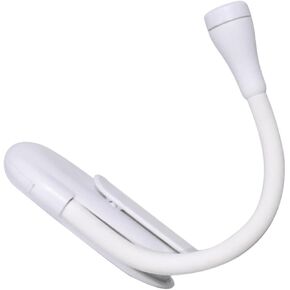 jojofuny LED Rechargeable Clip-on Reading Book Light USB Eye Care Lamp Portable Mini Bedside Nightlight for Students and Travel in Saudi Arabia