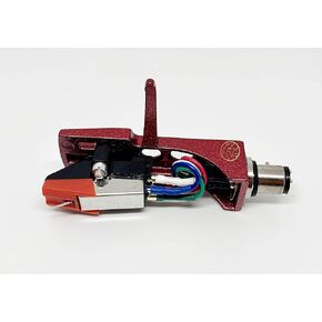 Red Headshell, mount, cartridge and stylus, elliptical needle for Technics SL 3200, SL 3300, SL 3310, SL 3350, SL 5100, SL 5200, SL 5300, SL 5310, SL 5350 in Kuwait