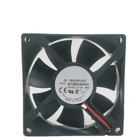 إلكترونيات AFB0848HH DC 48V 0.12A 80x80x25mm مروحة تبريد خادم 2 سلك in Kuwait