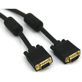 كابل Vcom SVGA HD15 ذكر إلى ذكر بطول 10 أقدام، مطلي بالذهب (CG381D-G-10) in Kuwait