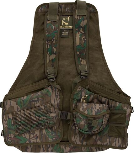 Drake Waterfowl Youth Ol' Tom Turkey Strap Vest for Hunting - Quick-Draw Slate Call Pouch, Adjustable Straps & Safety Flag in Saudi Arabia