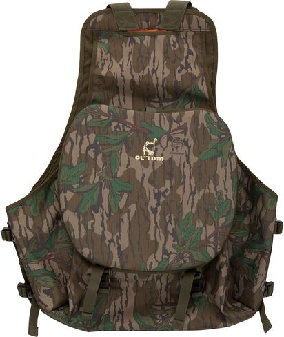 Drake Waterfowl Youth Ol' Tom Turkey Strap Vest for Hunting - Quick-Draw Slate Call Pouch, Adjustable Straps & Safety Flag in Saudi Arabia