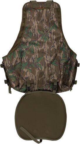 Drake Waterfowl Youth Ol' Tom Turkey Strap Vest for Hunting - Quick-Draw Slate Call Pouch, Adjustable Straps & Safety Flag in Saudi Arabia