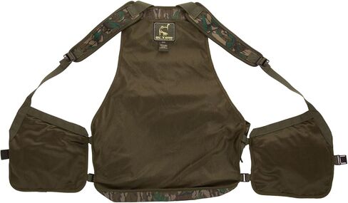 Drake Waterfowl Youth Ol' Tom Turkey Strap Vest for Hunting - Quick-Draw Slate Call Pouch, Adjustable Straps & Safety Flag in Saudi Arabia