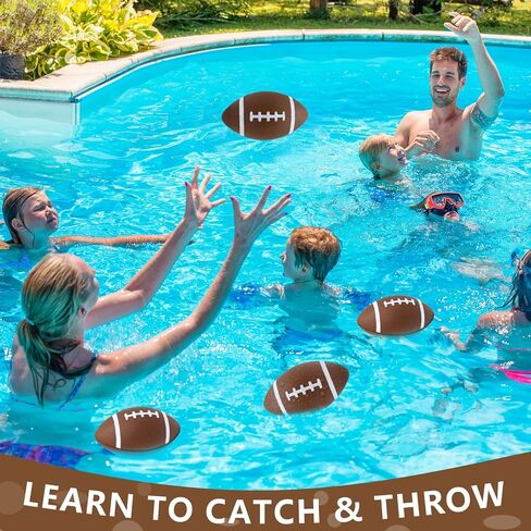 Magicorange Foam Football, 7" Soft Footballs for Kids Toddler Junior Youth, Mini Size Football for Indoor Outdoors in Saudi Arabia