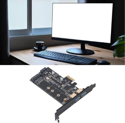 بطاقة توسيع PCI E إلى USB 3.0، M.2 SSD بسرعة 5 جيجابت في الثانية لنظام السلسلة 32 بت 64 بت، يدعم D720201، محول USB متعدد المنافذ لنظام WinXP، in Kuwait