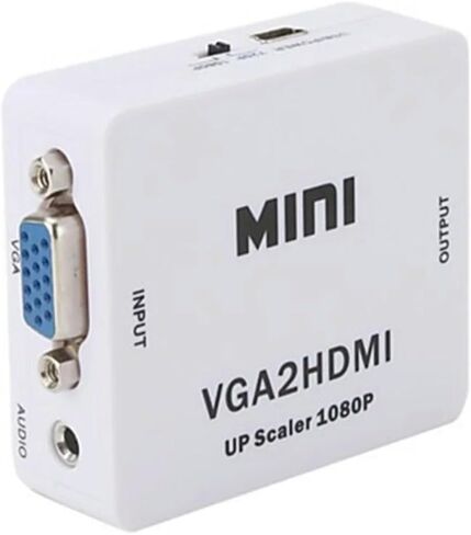Unbreakable HDMI to VGA Cable 1080P Full HD - Black in Saudi Arabia