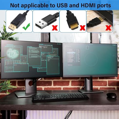 Pro-Series 6-Pack 3FT Gold-Plated HDMI to VGA Cable 1080P Full HD - Black in Saudi Arabia