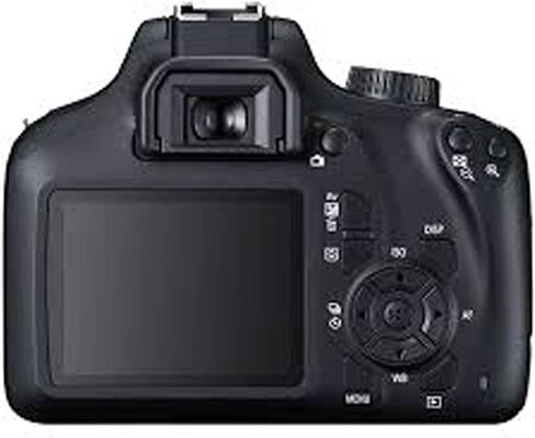 كاميرا Canon EOS 4000D DSLR مع عدسة تكبير Canon EF-S مقاس 18-55 مم F/3.5-5.6 III + بطاقة SD سعة 32 جيجابايت + المزيد (متجددة) in Kuwait