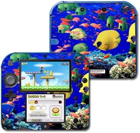 MightySkins Skin Compatible with Nintendo 2DS wrap Sticker Skins Under The Sea in Saudi Arabia