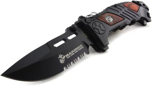 Marines Iron Mike Folding Knife (5.25-Inch Closed) in Saudi Arabia
