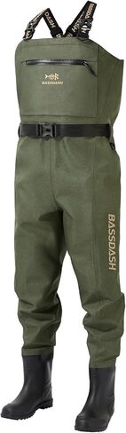 BASSDASH Men’s PVC Chest Wader Ripstop High Strength Boot Foot Waders for Fly Fishing Hunting FW13 in Saudi Arabia