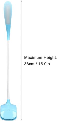 LED Lamp Clip On Reading Light, Rechargeable USB Flexible Neck 15in with 3 Brightness Modes - Soft Eye - Friendly Lighting, Adjustable for Bedroom Study and Office in Saudi Arabia