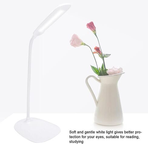GIFTER LED USB مصباح مرن يعمل باللمس مفتاح قراءة عاكس للضوء لحماية العين وموفر للطاقة لدراسة العمل in Kuwait