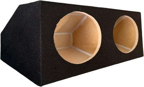 Dual 6x9 Angle Wedge Sealed Speaker Box Enclosure- Black 6.9" in Saudi Arabia