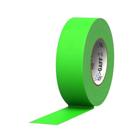 شريط قماشي مطفي ProTapes Pro Gaff مع لاصق مطاطي، سمك 11 ملم، طول 55 ياردة, 2" (Pack of 1) in Kuwait