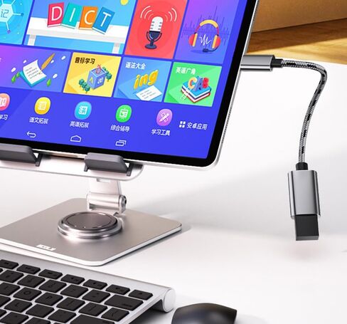 USB C to USB Adapter, Type C to USB OTG Cable, USB C Male to USB A Female Adapter, Compatible with iPhone 15 Pro/Max, Samsung Galaxy S21 S22 S23,MacBook Pro/Air, Google Pixel in Saudi Arabia