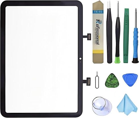 استبدال محول الأرقام لشاشة اللمس لجهاز iPad 10 (الجيل العاشر 2022، 10.9 بوصة) مع مجموعة أدوات إصلاح كاملة - متوافق مع موديلات iPad A2696 A2757 A2777 in Kuwait