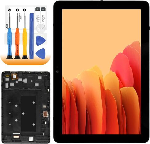 for Amazon Kindle Fire HD8/HD8 Plus HD 8 10th Gen 2020 K72LL3 K72LL4 LCD Display Touch Screen Digitizer Assembly Parts Black with Frame in Saudi Arabia