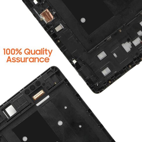 for Amazon Kindle Fire HD8/HD8 Plus HD 8 10th Gen 2020 K72LL3 K72LL4 LCD Display Touch Screen Digitizer Assembly Parts Black with Frame in Saudi Arabia