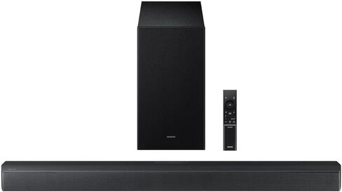 Samsung B-Series Sound Bar for Smart tv, HW-B650F 3.1 Ch DTS Virtual: X - Black, Q-Symphony, Voice Enhance Mode, Wireless Surround Sound Compatible in Saudi Arabia