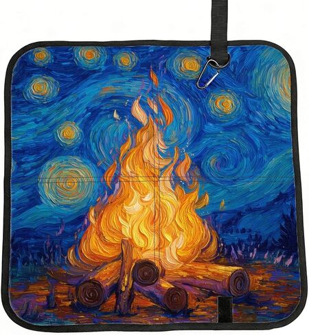 Bigfoot Fishing Foldable Seat Cushion,Lightweight Waterproof Portable Sitting Pad for Stadium, Backpacking,Outdoor,Camping,Hiking,Beach,Picnic, Memory Foam Sitting Mats,15.8 x 15.8 in in Saudi Arabia