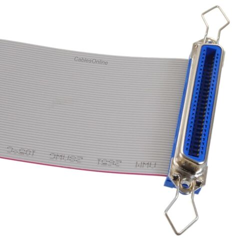 CablesOnline، كابل شريطي ذكر 19 بوصة CN50 50-Pin أنثى إلى 2X IDC50 ذكر 50-Pin، FS-50C16M in Saudi Arabia