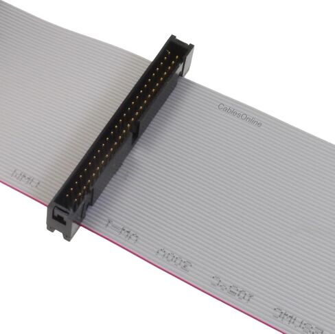 CablesOnline، كابل شريطي ذكر 19 بوصة CN50 50-Pin أنثى إلى 2X IDC50 ذكر 50-Pin، FS-50C16M in Saudi Arabia