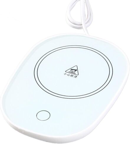 Coffee Mugs Warmer Cup Heating Pad Desk Electric Beverage Plate 55℃ Constant Temperature for Water Milk USB Travel Mug in Saudi Arabia