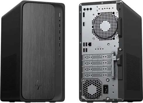 كمبيوتر سطح المكتب HP OmniDesk Tower • معالج AMD Ryzen 5 8500G ثماني النواة • ذاكرة DDR5 سعة 16 جيجابايت • محرك SSD سعة 1 تيرابايت • HDMI + DP • Wi-Fi 6 • لوحة مفاتيح وماوس لاسلكيان • Windows 11 in Saudi Arabia