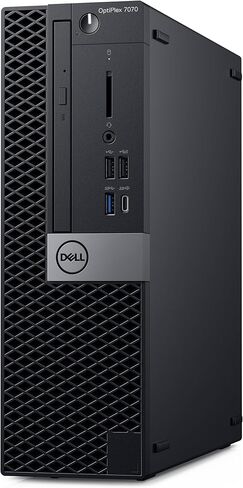 Dell OptiPlex 7070 SFF Desktop Computer, Intel Core i5-8500 8th Gen, 8GB RAM, 256GB SSD, 4K Support, WiFi, Bluetooth, Windows 11 Pro (Renewed) in Saudi Arabia
