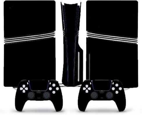 ملصق كامل للبشرة لجهاز PS5 Pro Console Disc Edition غطاء من الفينيل لوحدة التحكم PS5 Pro لون نقي (أرجواني غامق) in Saudi Arabia