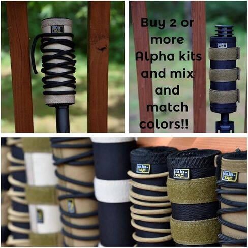 Full Auto High Temp Alpha Suppressor Cover 5 inch Multicam Camo in Saudi Arabia