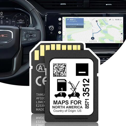 أحدث بطاقة SD للملاحة GM لعام 2026 8571 3512 لـ GMC Terrain Acadia Yukon Sierra، Cadillac CT4 CT6 Escalade، Chevy Silverado، Buick Enclave، بطاقة GMC Navigation SD، خرائط GM لبطاقة SD لأمريكا الشمالية in Kuwait