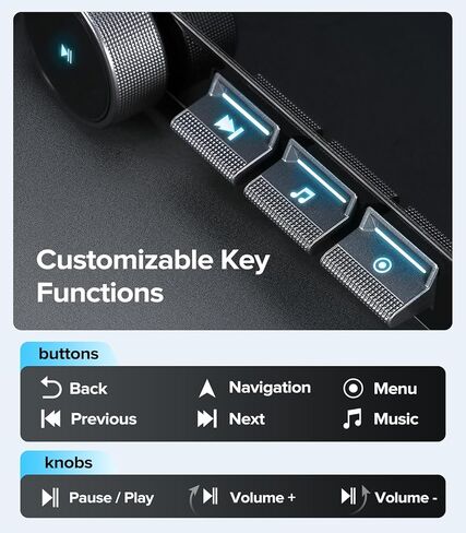 10" QLED Android 13 Car Stereo for Jeep Wrangler JL Gladiator JT 2018-2021 - 4G+64G Wireless CarPlay Radio with Physical Knob, Backup Camera in Saudi Arabia