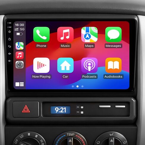 ترقية ستيريو راديو السيارة بسعة 64 جيجابايت لسيارة Toyota Tacoma 2005-2015، التوصيل والتشغيل 9 بوصات Android 13 وحدة الرأس مع Carplay اللاسلكي/Android Auto/1080P كاميرا احتياطية/راديو AM FM in Kuwait
