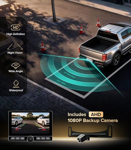 10" QLED Android 13 Car Stereo for Jeep Wrangler JL Gladiator JT 2018-2021 - 4G+64G Wireless CarPlay Radio with Physical Knob, Backup Camera in Saudi Arabia