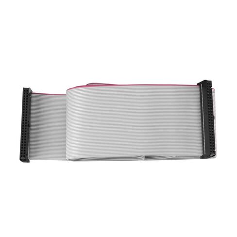 uxcell IDC Wire Flat Ribbon Cable FC/FC Connector A-Type 50 Pins 2.54mm Pitch 1m Length Gray in Saudi Arabia
