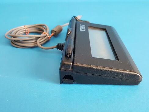 TOPAZ Model T-LBK460-HSB-R USB Electronic SigLite 1x5 Signature Capture Pad (Non-Backlit). Please look at all the pictures, you will receive what you see in the picture. (Renewed) in Saudi Arabia