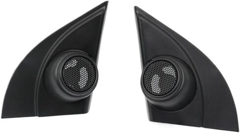 2PCS Car Tweeter Refitting Audio Door Angle Gum Speaker Cover Boxes Mounts Compatible with Solaris Verna 2010-2016 in Saudi Arabia
